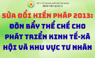 (Chinhphu.vn) - Sửa đổi Hiến pháp 2013: Đòn bẩy thể chế cho phát triển kinh tế-xã hội và khu vực tư nhân